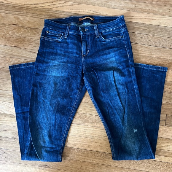 Joe’s Jeans Mid Rise Skinny Boot Cut Blue Jeans Size 27 - Excellent Condition! - Picture 7 of 8